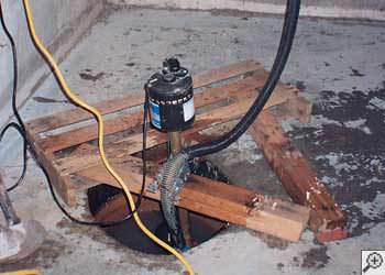 A Dearborn sump pump system that failed and lead to a basement flood.