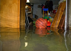 Flooded basement in Ann Arbor